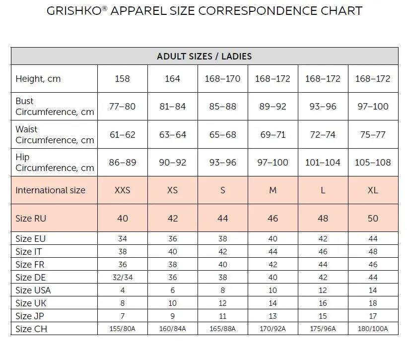グリシコ レディース ウォームアップパンツ Grishko LADY’S WARM-UP PANTS