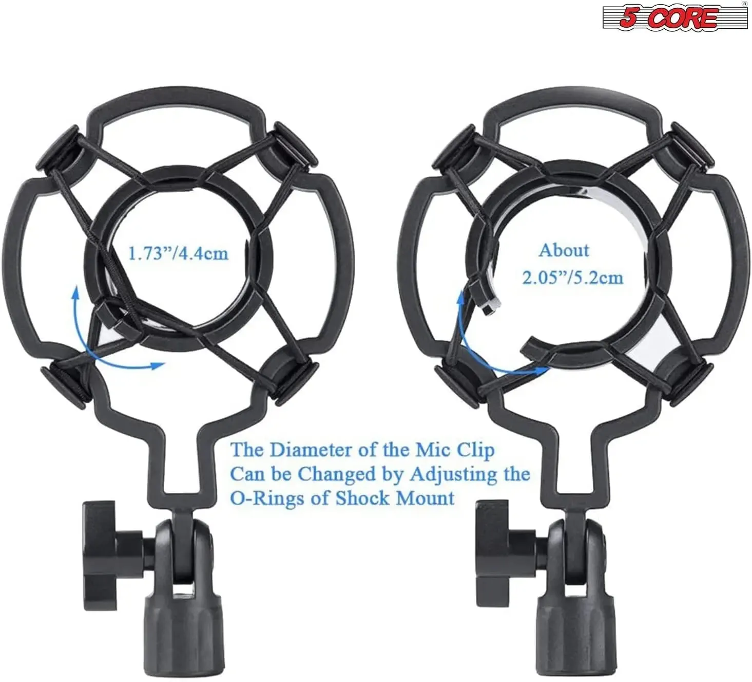 5Core Recording Microphone Podcast Bundle  Professional Condenser