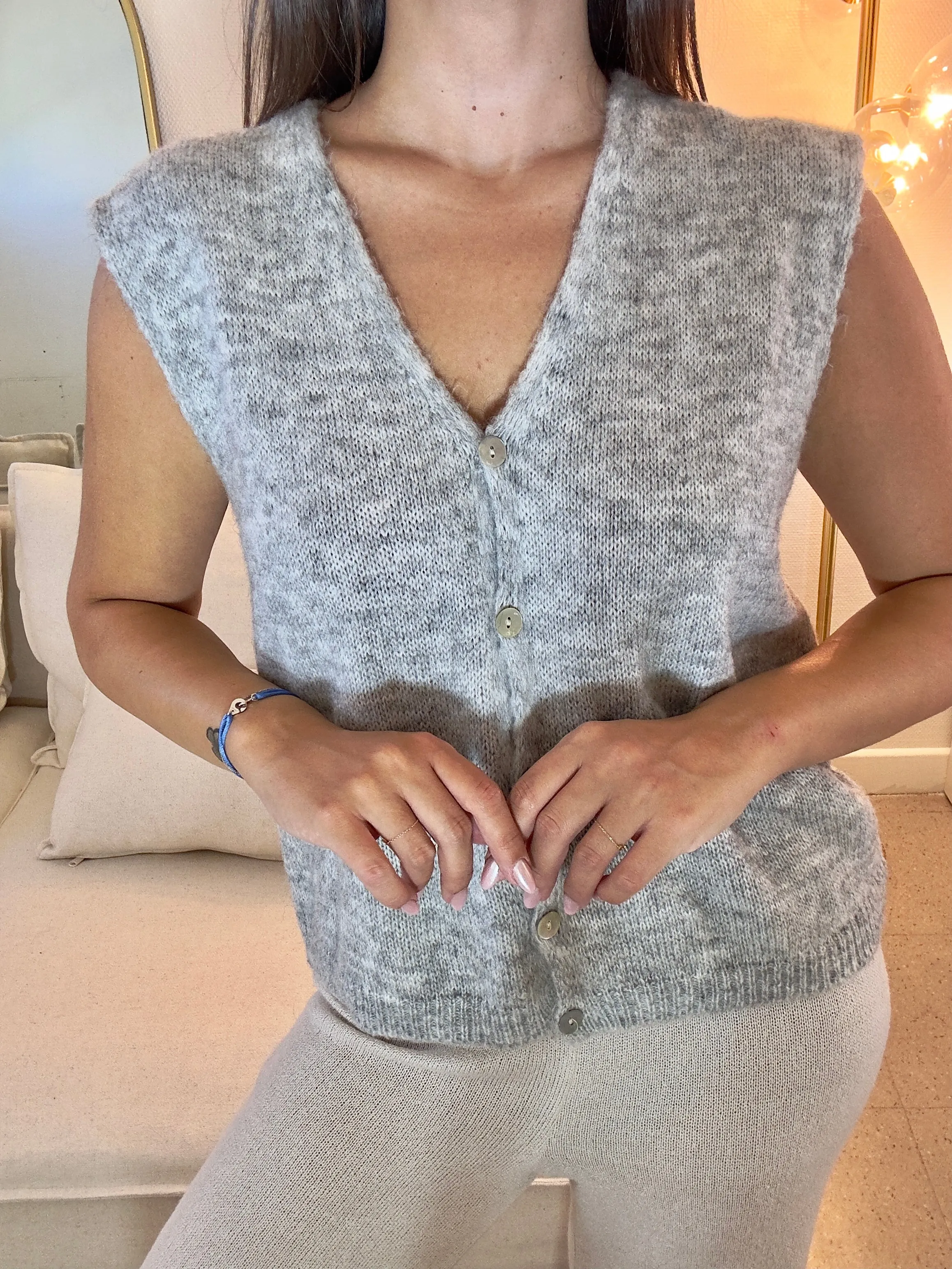 #8 - Gilet sans manches tout doux