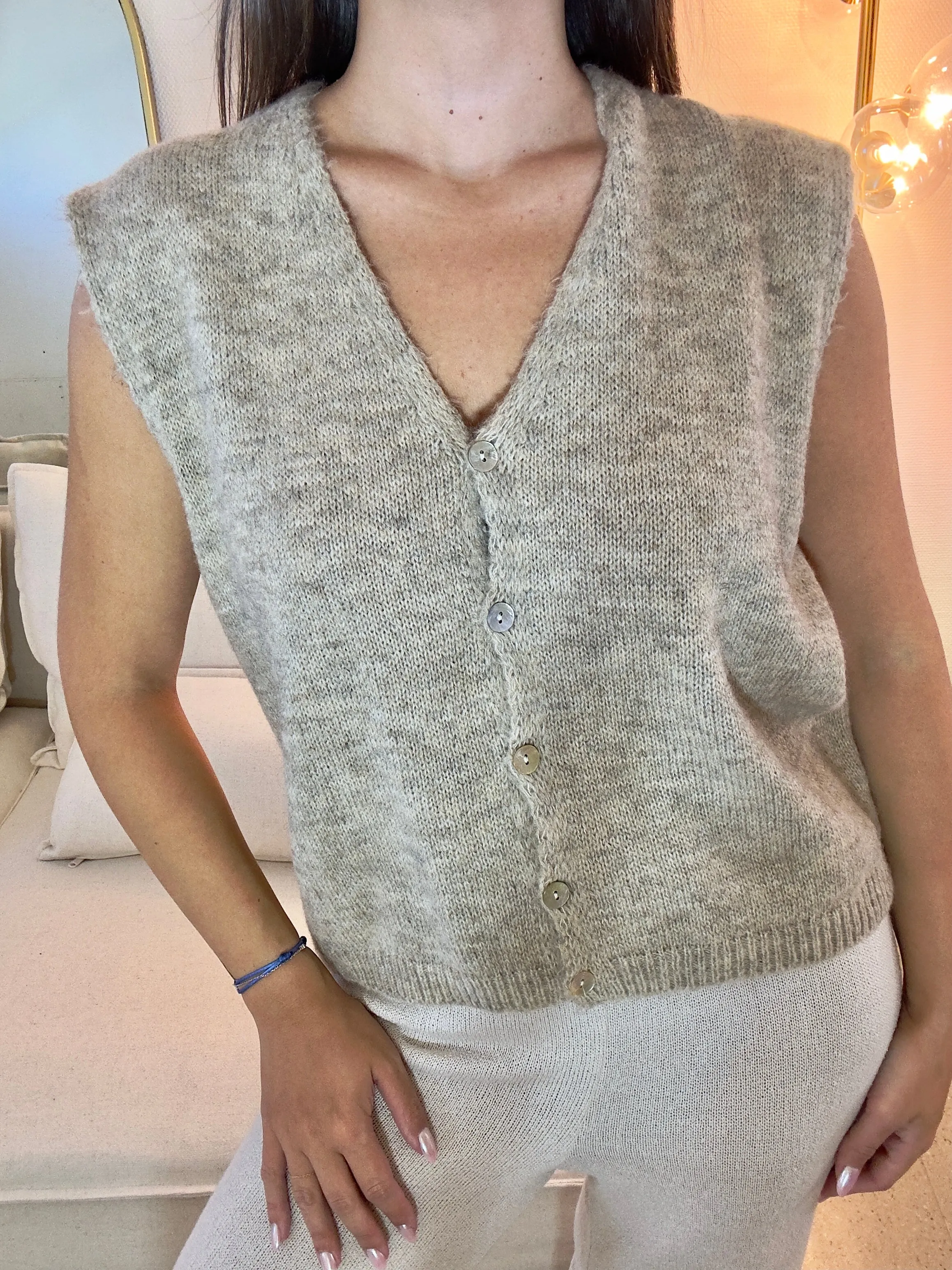 #8 - Gilet sans manches tout doux