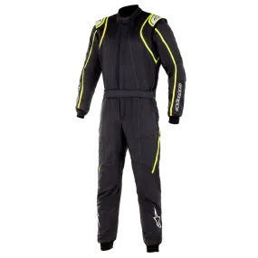 Alpinestars GP Race v2 Suit - Black/Yellow Fluo