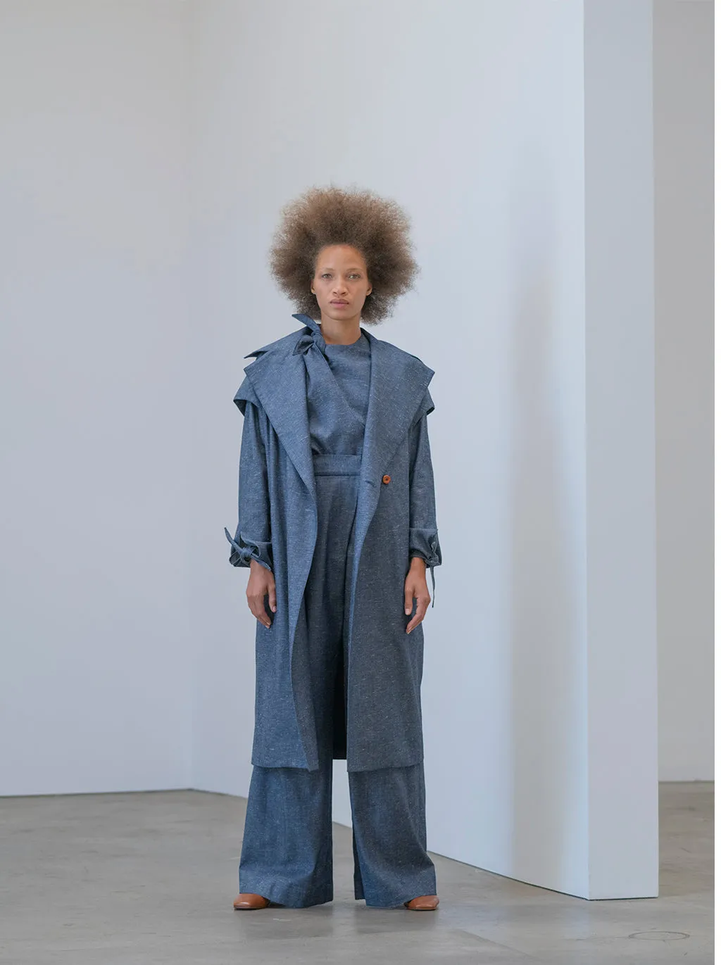 Archive Sale Coccoon Sleeveless Trench Coat