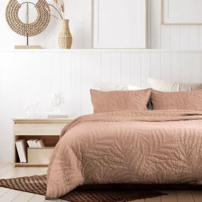 Ardor Boudoir Jocelyn Microfibre Dusk Double Quilt Cover Set
