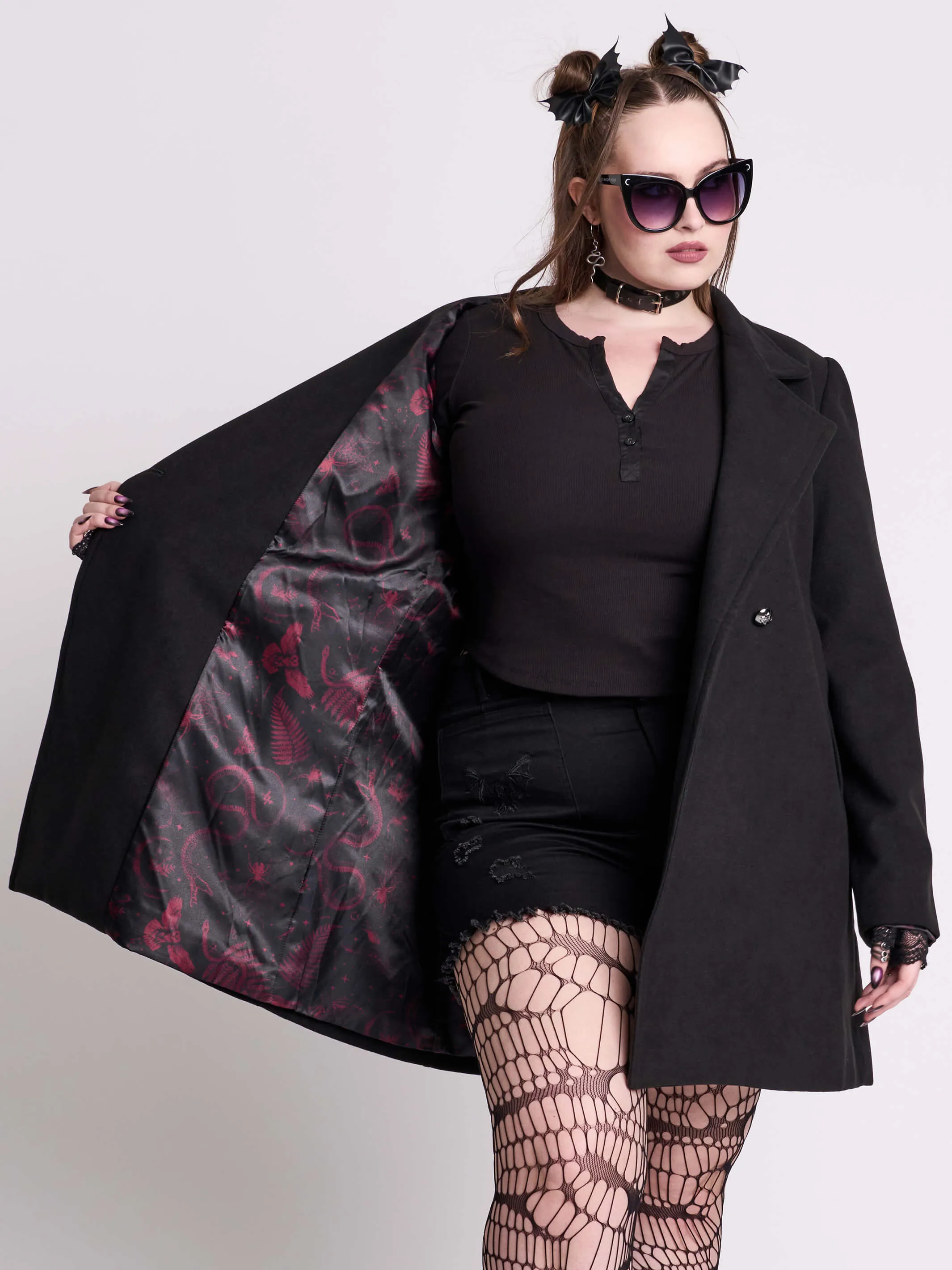 Bats Peacoat