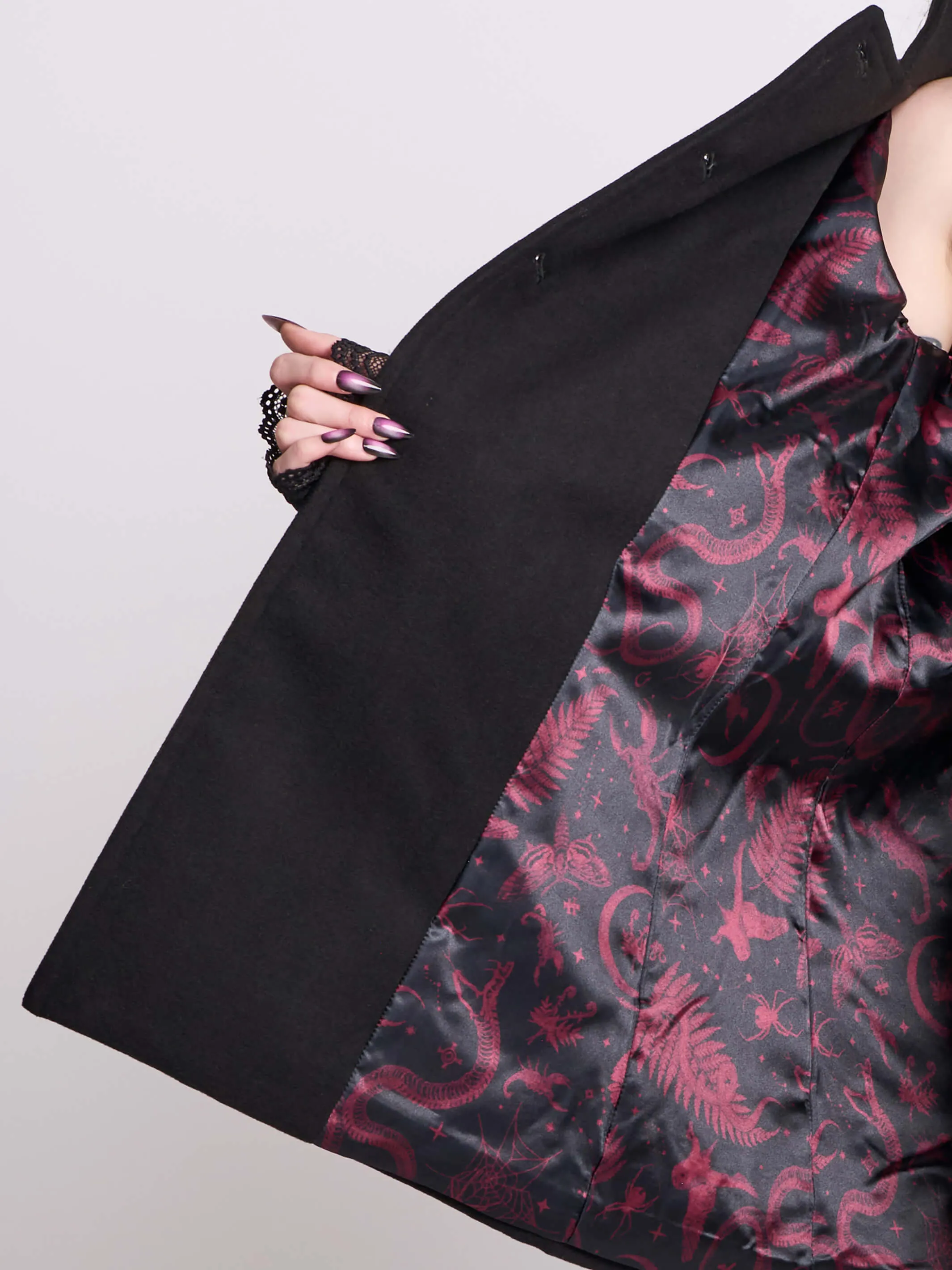 Bats Peacoat