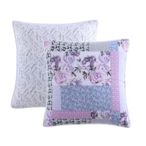 Bessie Lilac European Pillowcase by Logan and Mason Platinum
