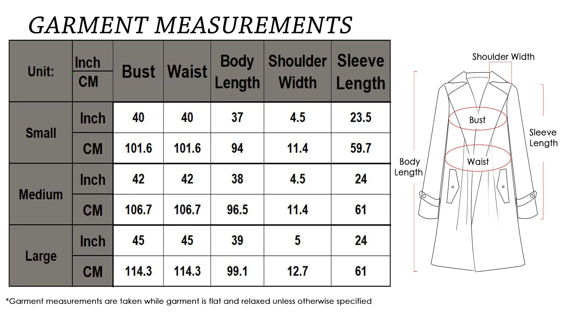 Casual Lightweight Belt Trench Coat