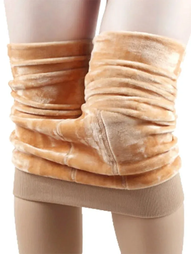 Casual Winter Knitting Leggings for Women High Elastic Thicken Warm Skinny Pants