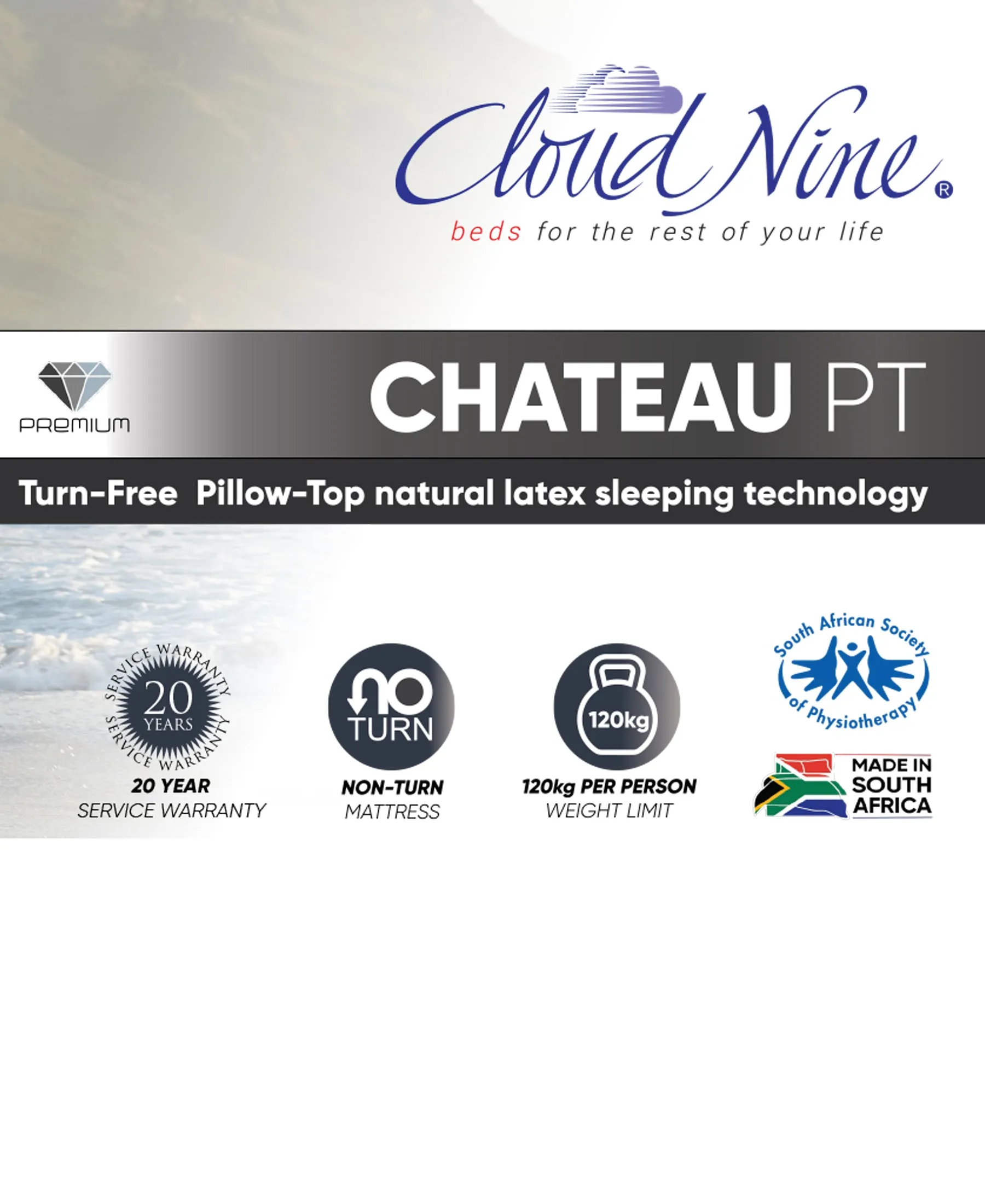 Cloud Nine Chateau PT Double Bed