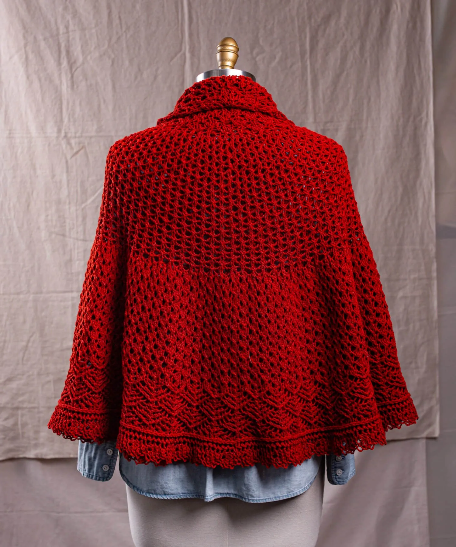Cosmea Shawl | Design Sample
