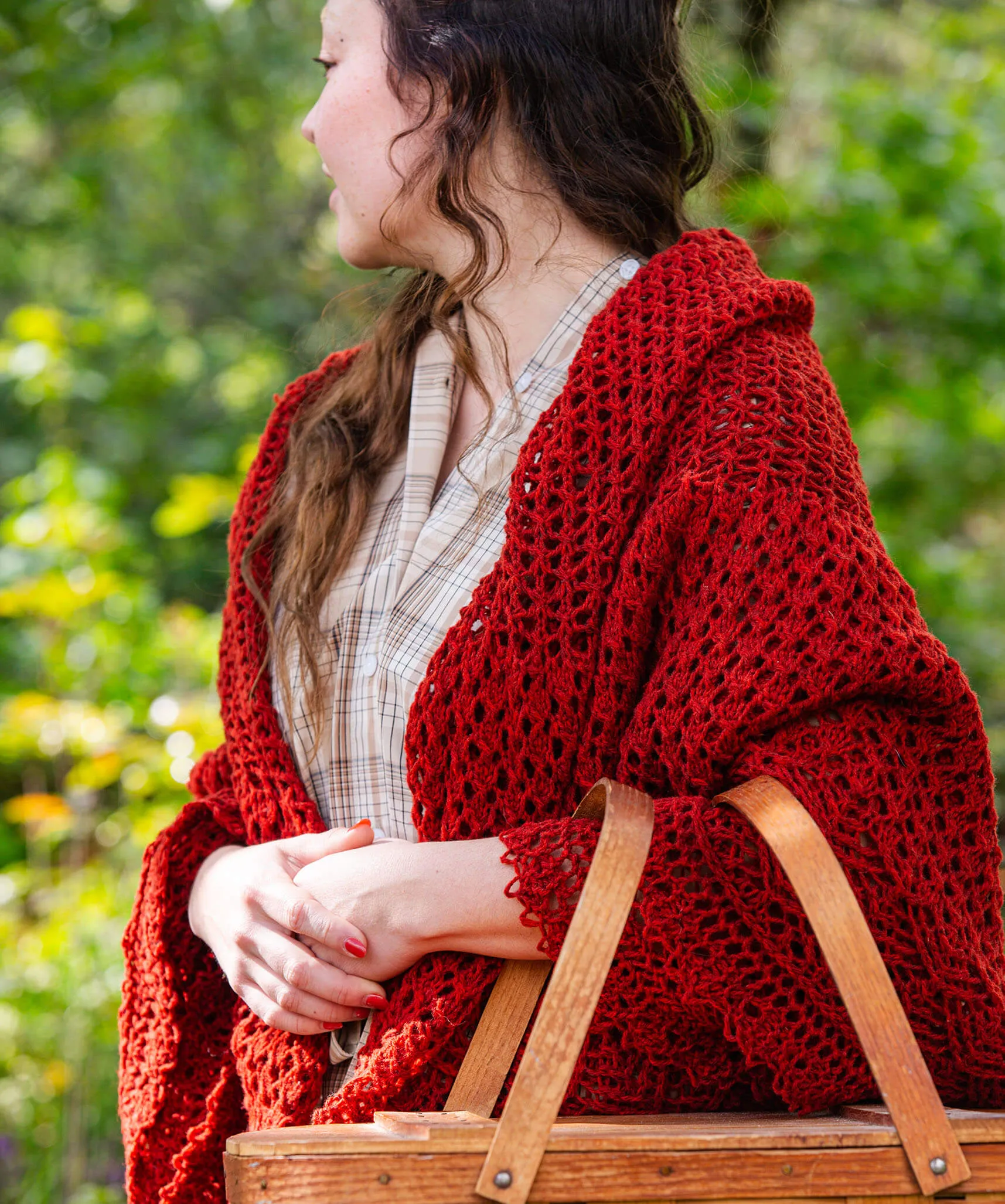 Cosmea Shawl | Design Sample
