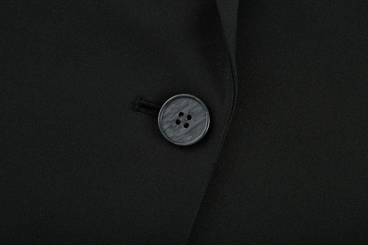 Cropped Suit Blazer