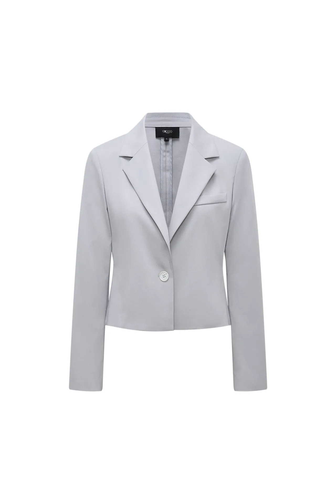 Cropped Suit Blazer