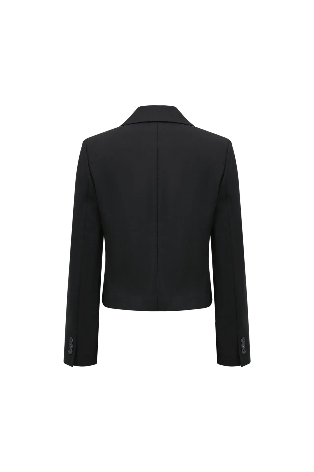 Cropped Suit Blazer