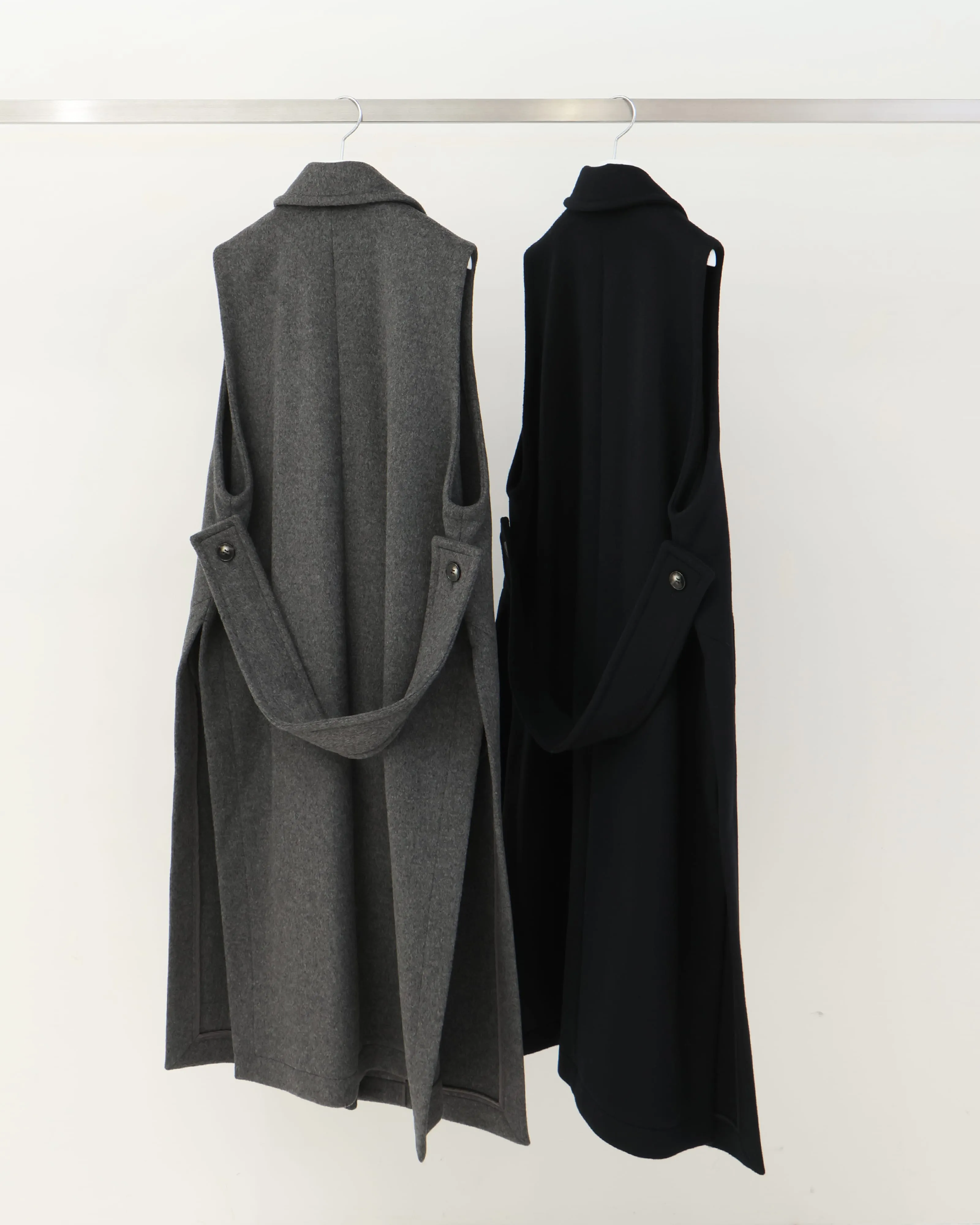 DOUBLE CLOTH BEAVER GILET