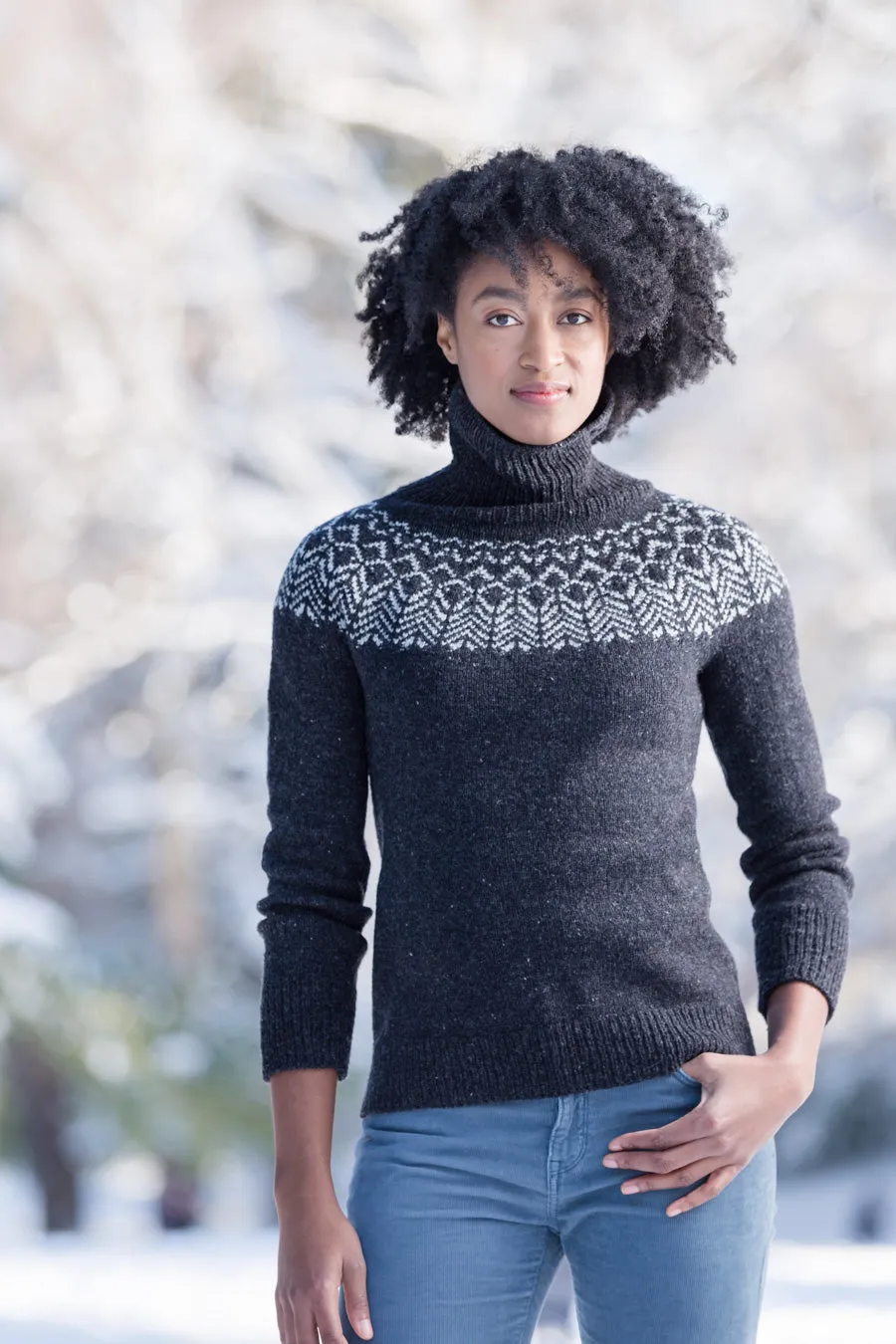 Frostpeak Pullover | Design Sample