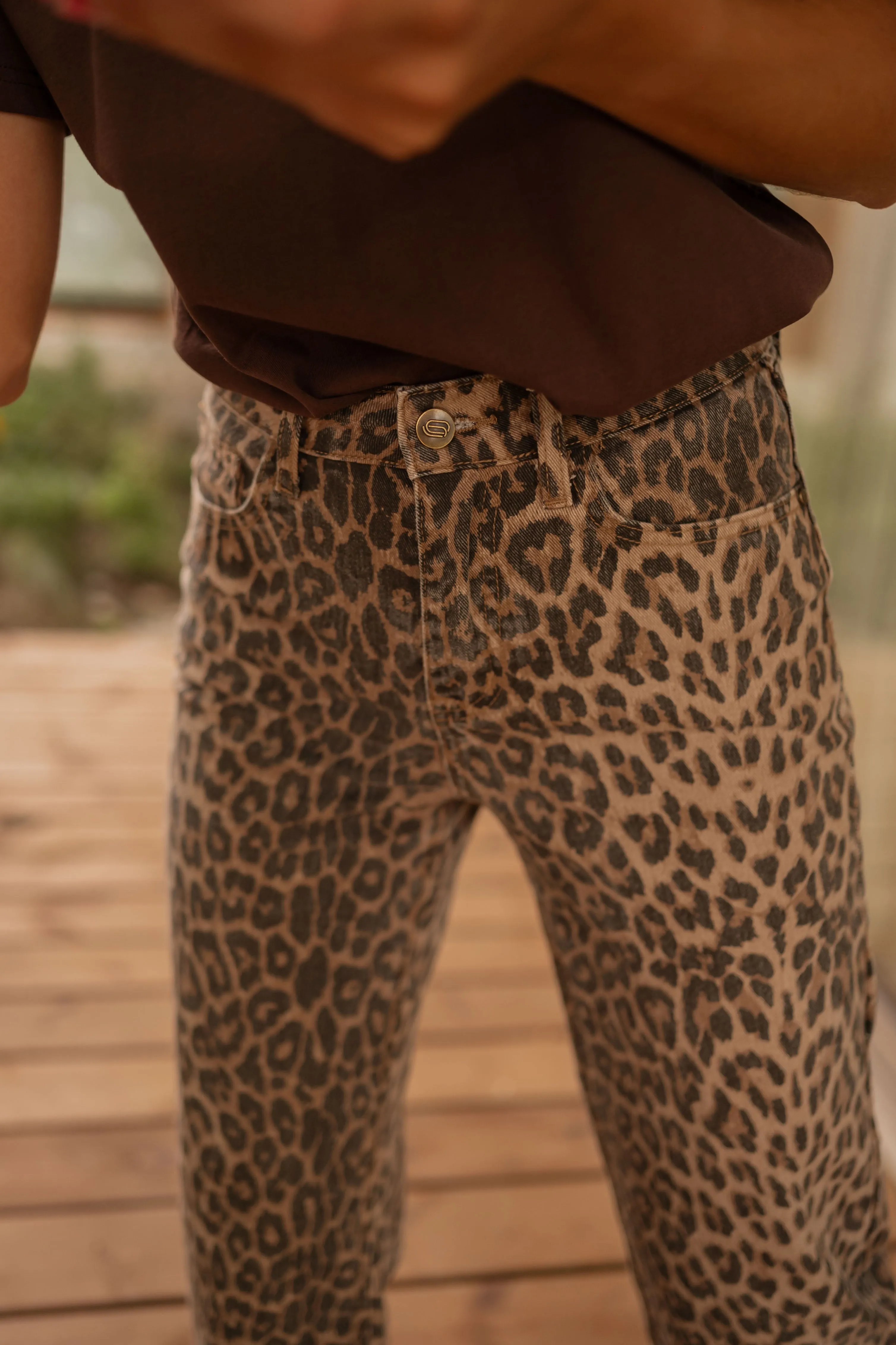 Jeans Max - léopard