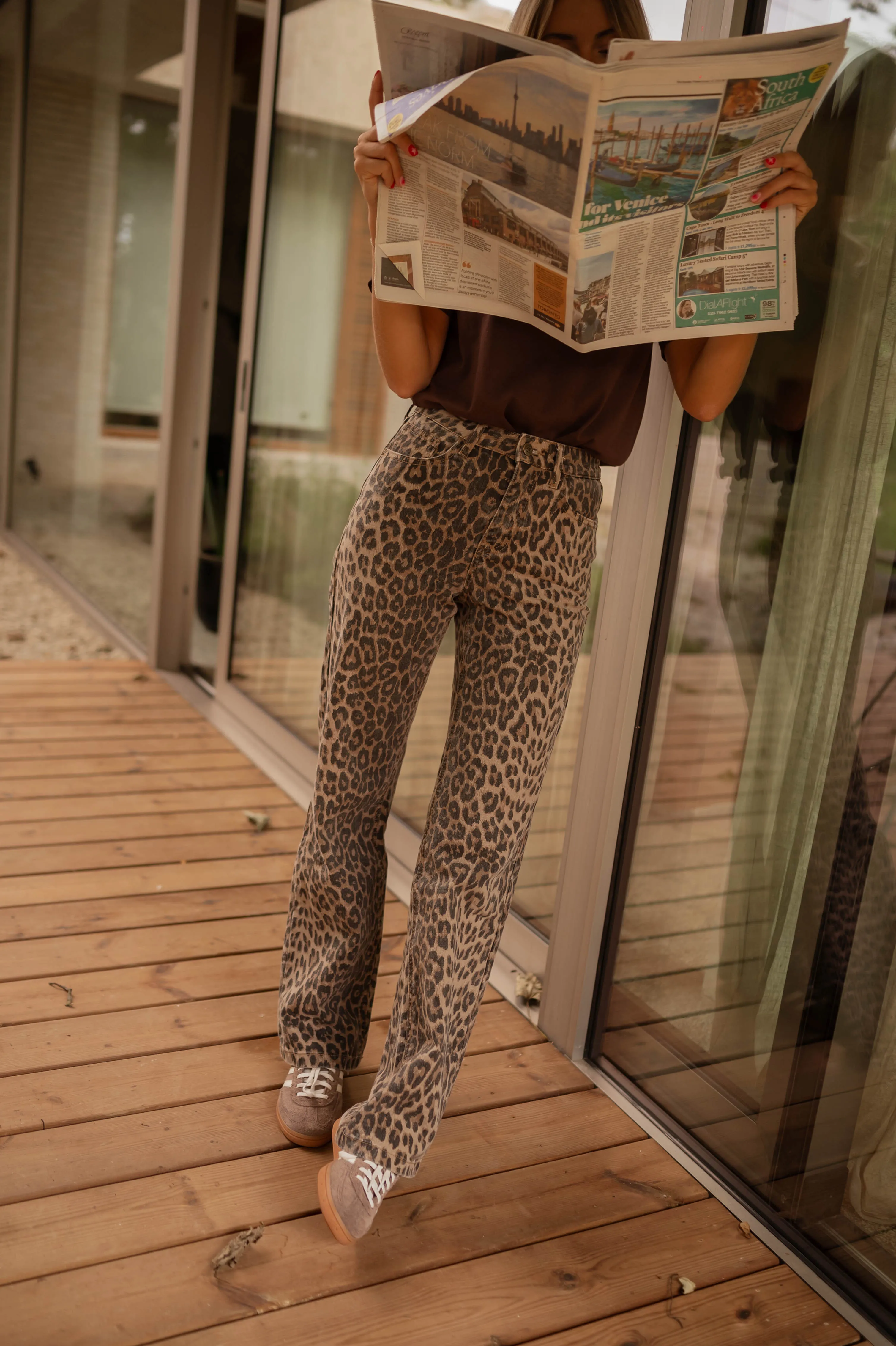 Jeans Max - léopard