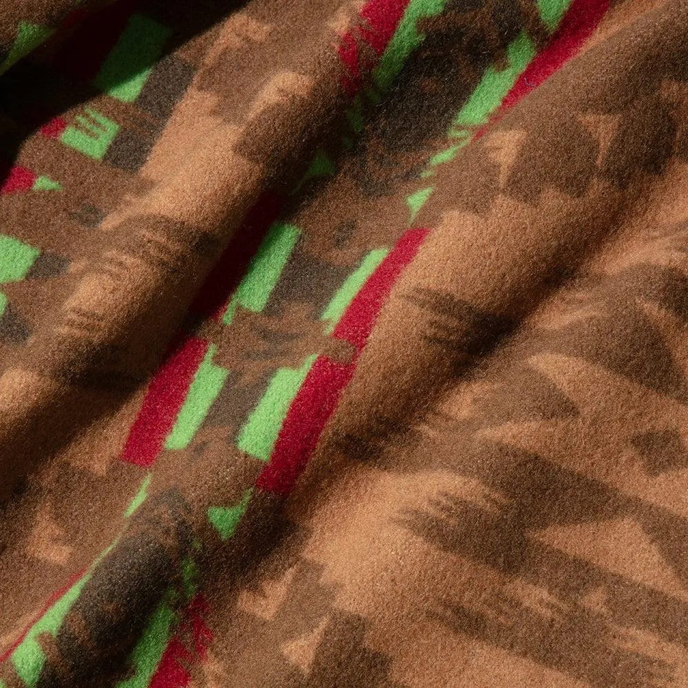 Jelado Shawl Collar Blanket Gown Camel