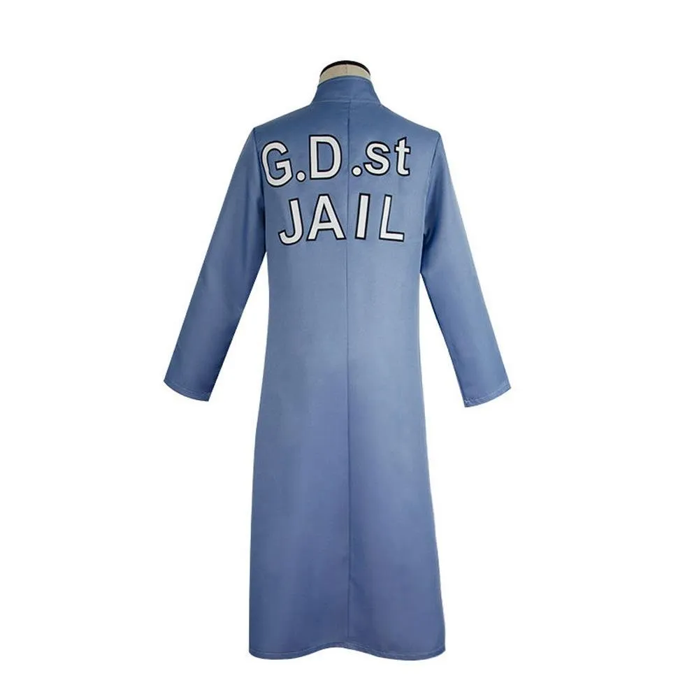 JOJO Stone Ocean Jolyne Cujoh Trench Coat Cosplay Costume Outfits Halloween Carnival Suit