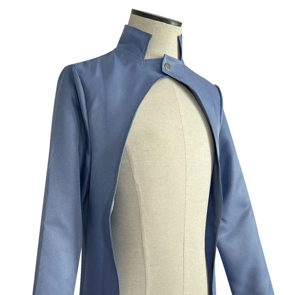 JOJO Stone Ocean Jolyne Cujoh Trench Coat Cosplay Costume Outfits Halloween Carnival Suit
