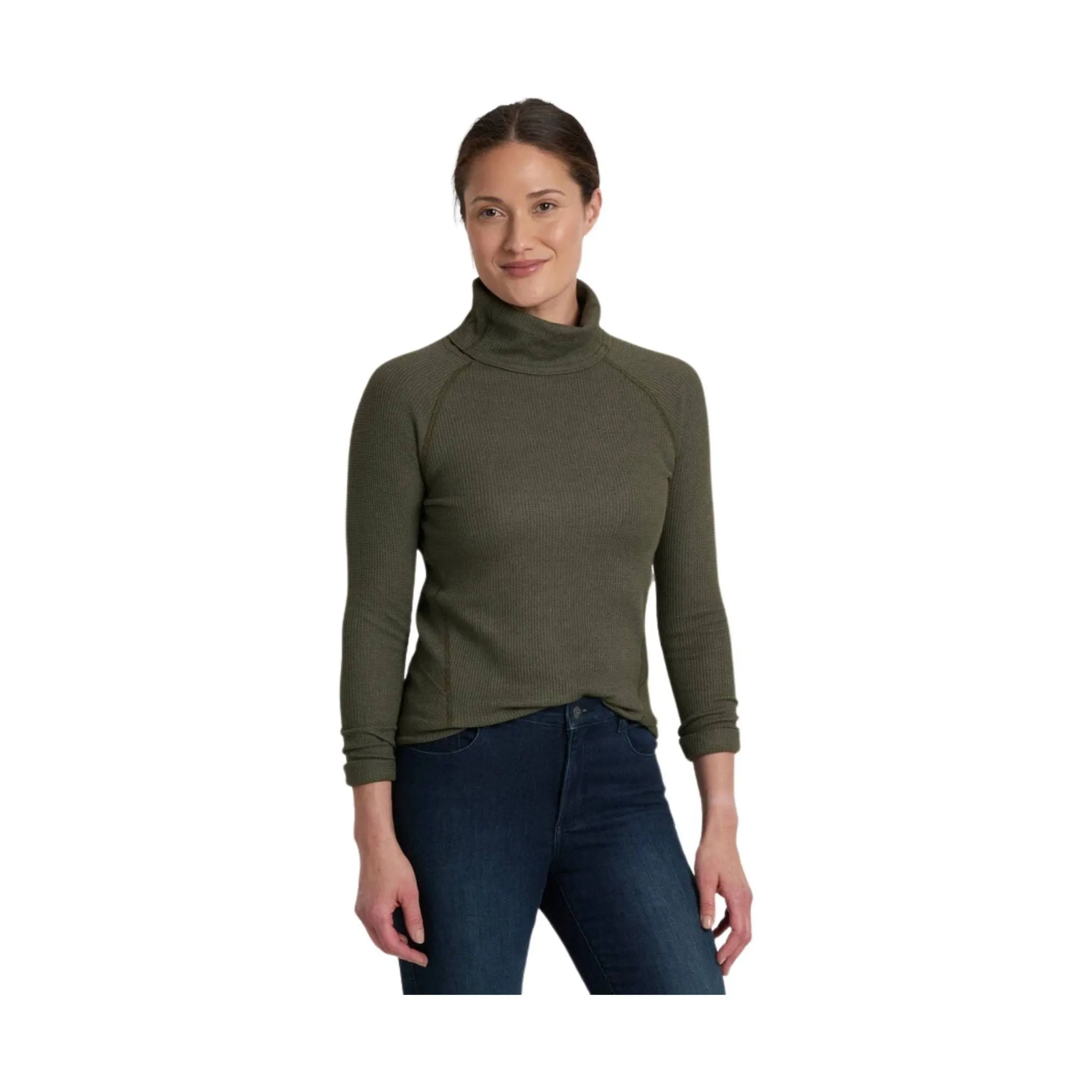 Kuhl Women's Petra Turtleneck - Dark Moss