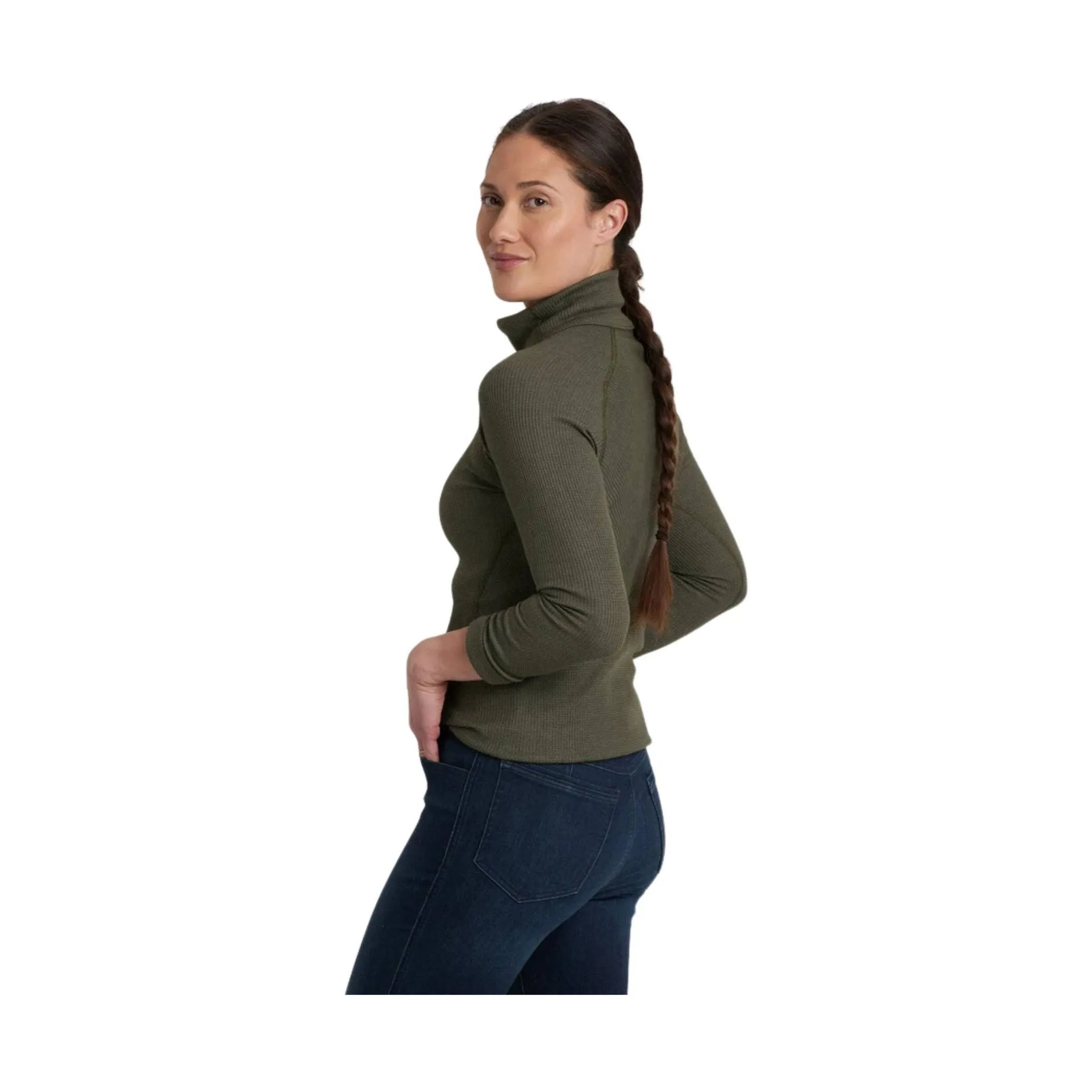 Kuhl Women's Petra Turtleneck - Dark Moss