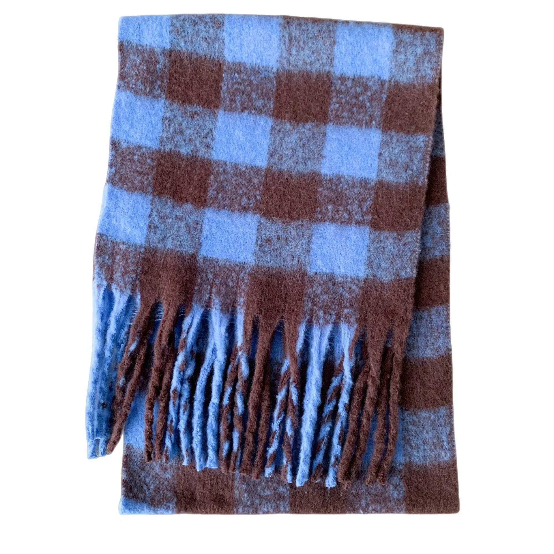 Luxury Cashmere Bright Solid Colors Women Scarf Winter Shawl and Wrap