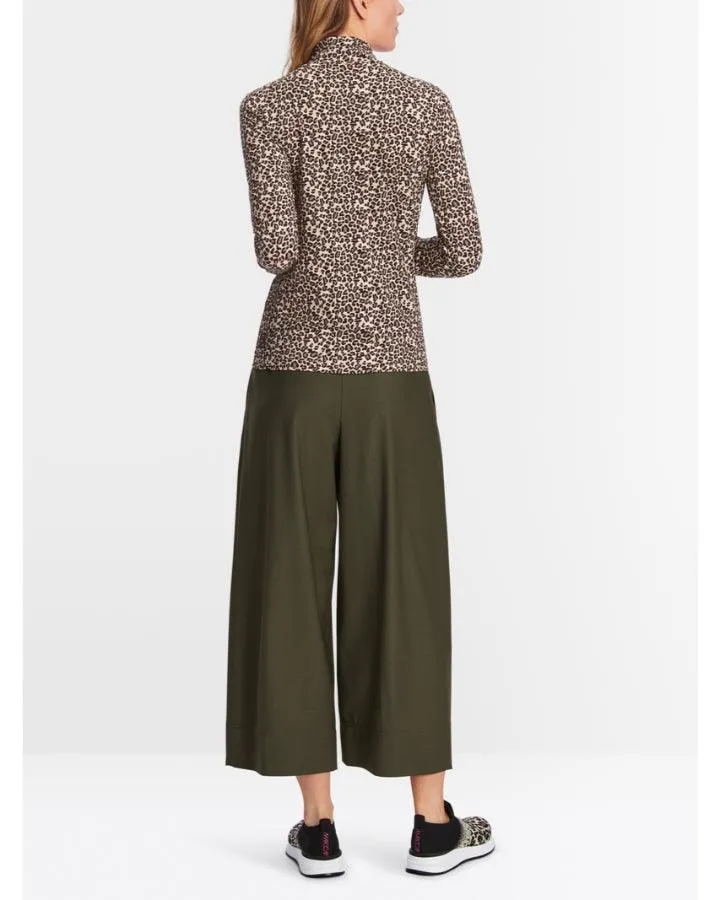 Marc Cain Leo Print Turtleneck