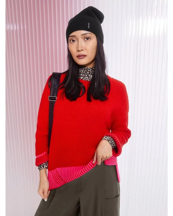 Marc Cain Leo Print Turtleneck