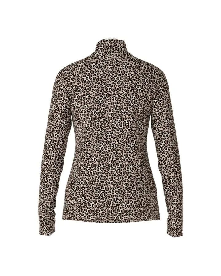 Marc Cain Leo Print Turtleneck