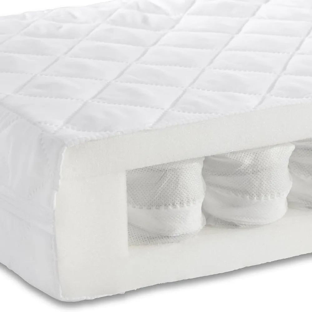 MiniUno Airflow Pocket Spring Mattress - Cot Bed