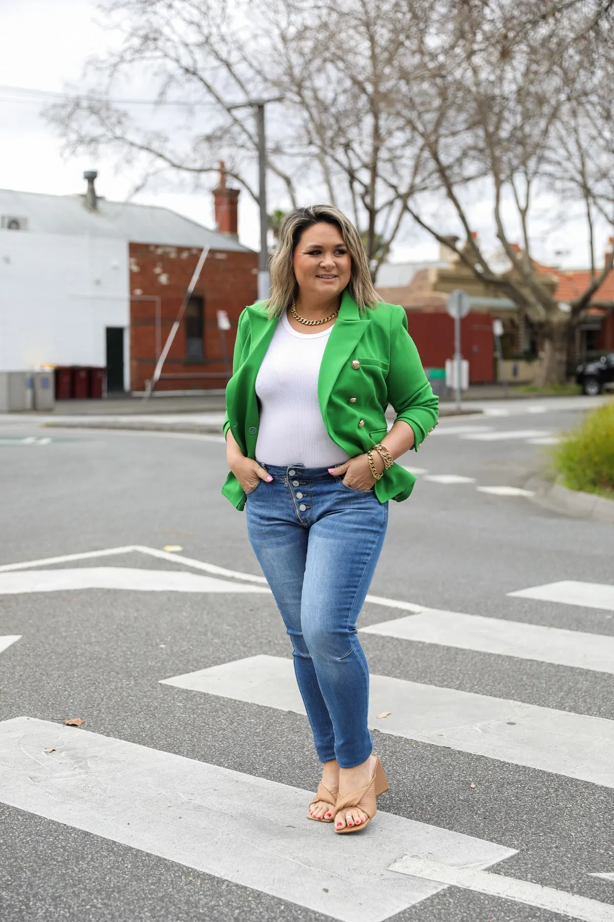 Norman Blazer - Green