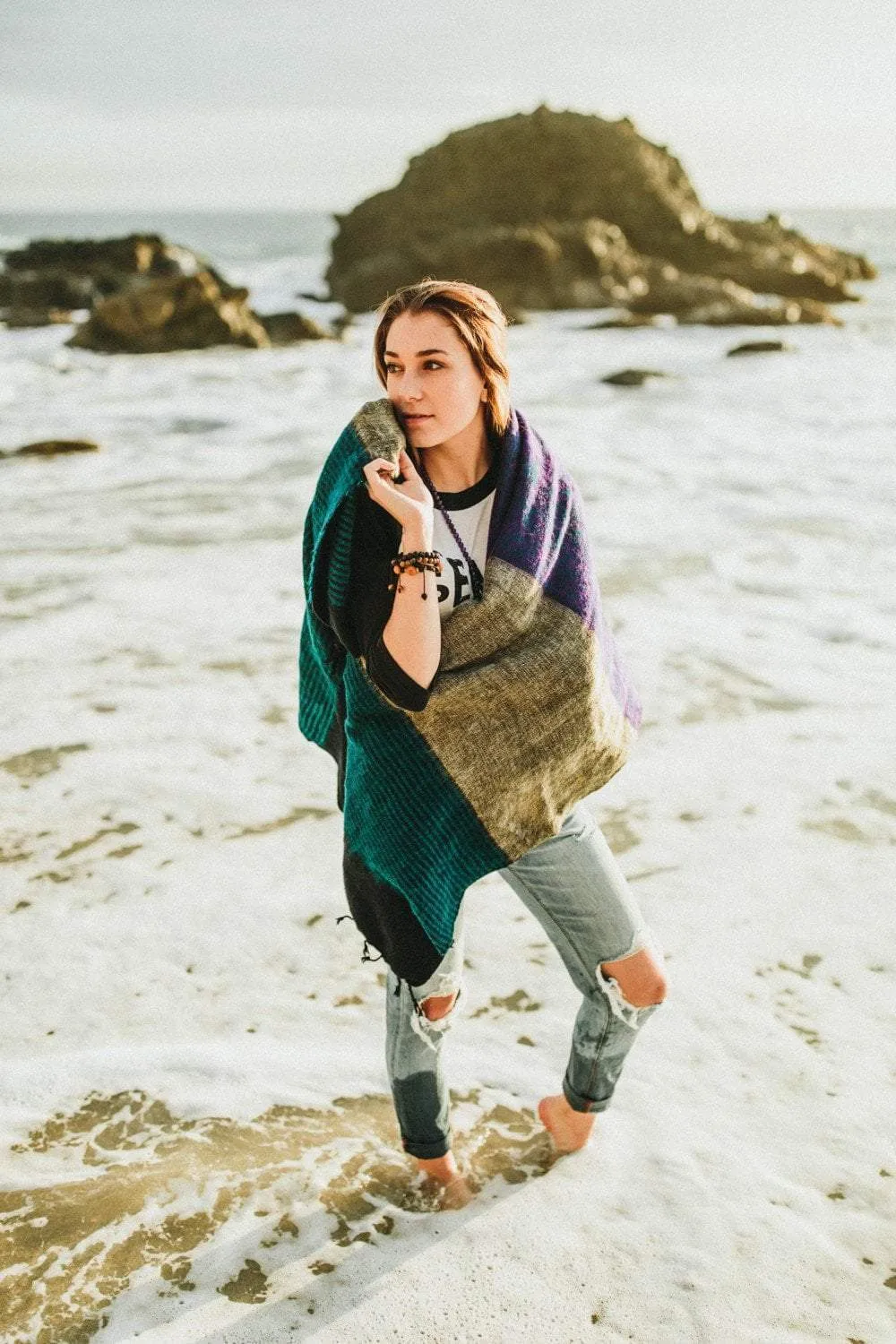Ocean Breeze Himalayan Scarf