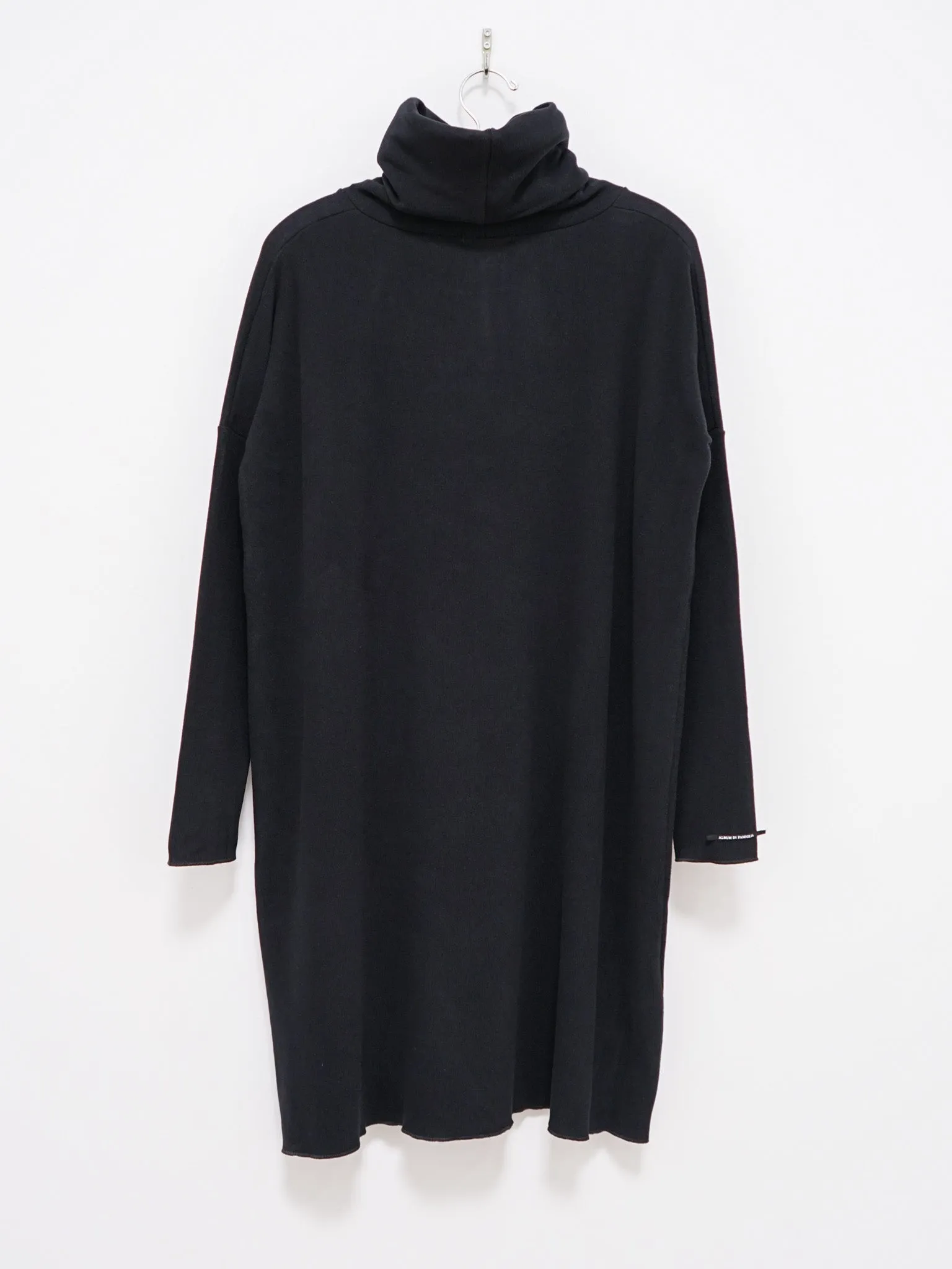 Oversized Turtleneck Dress JP - Black