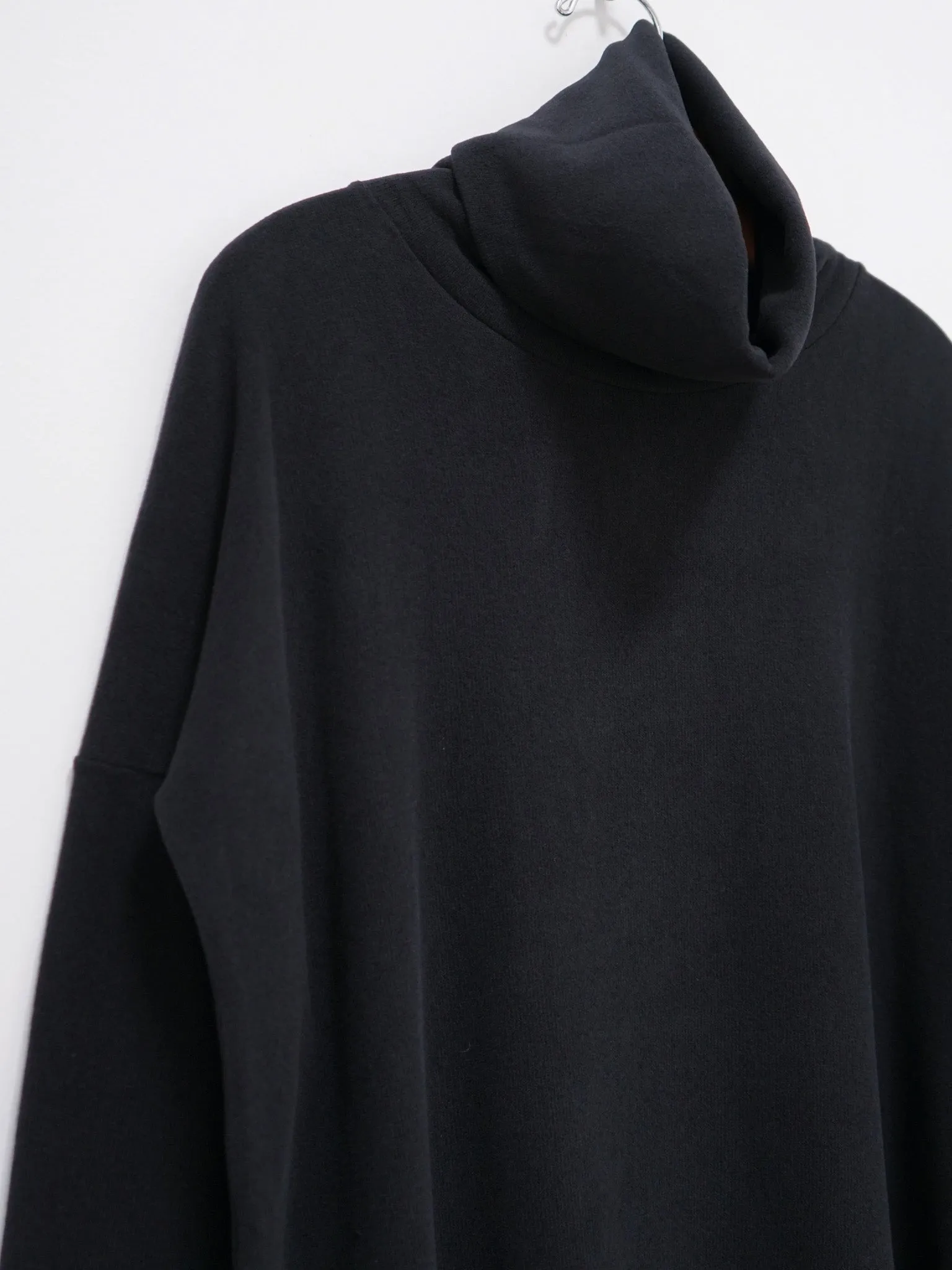 Oversized Turtleneck Dress JP - Black