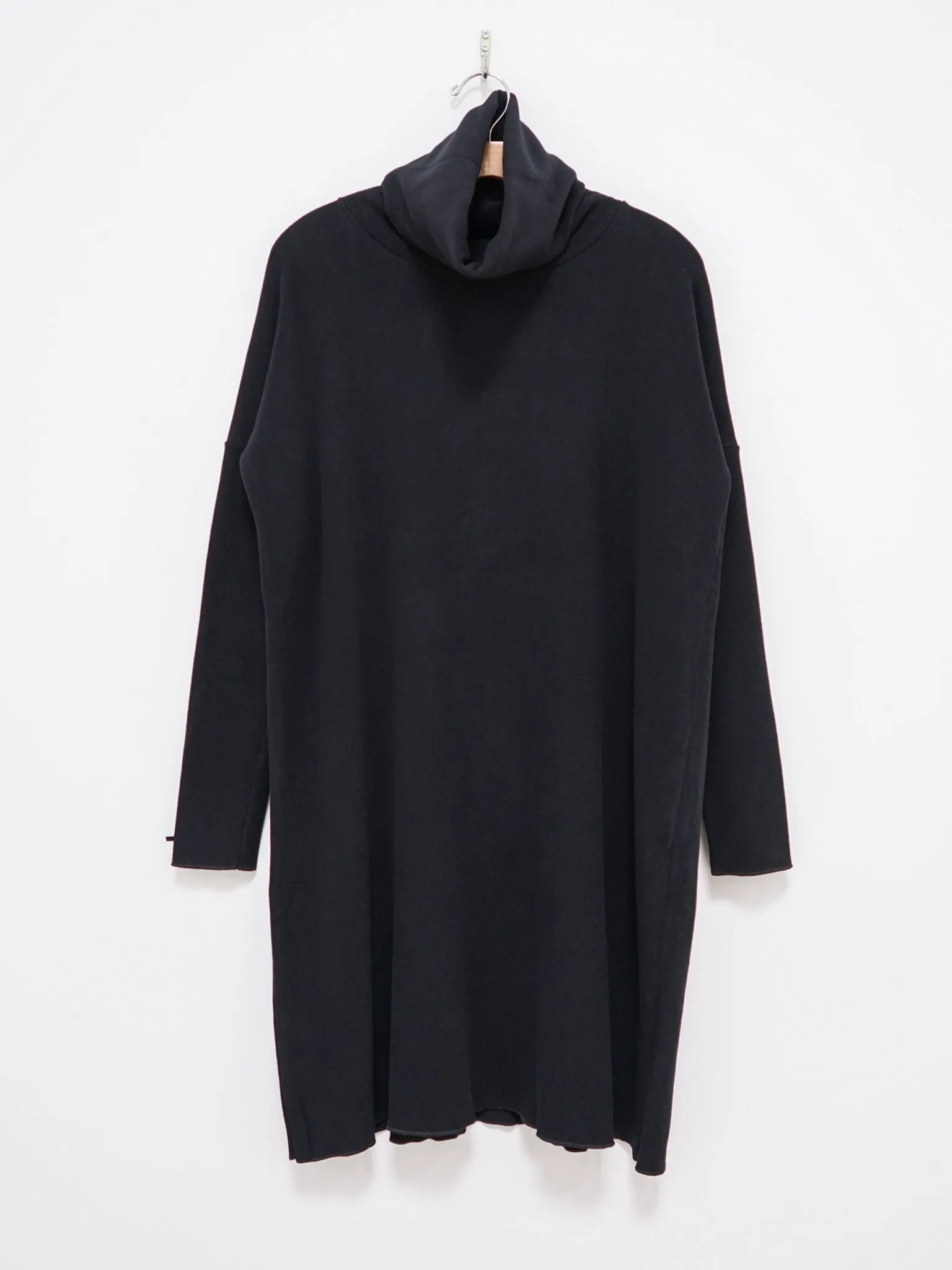 Oversized Turtleneck Dress JP - Black