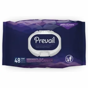 Personal Wipe Prevail  Premium Soft Pack Aloe / Vitamin E / Chamomile Fresh Scent 48 Count Count of 1 By First Quality