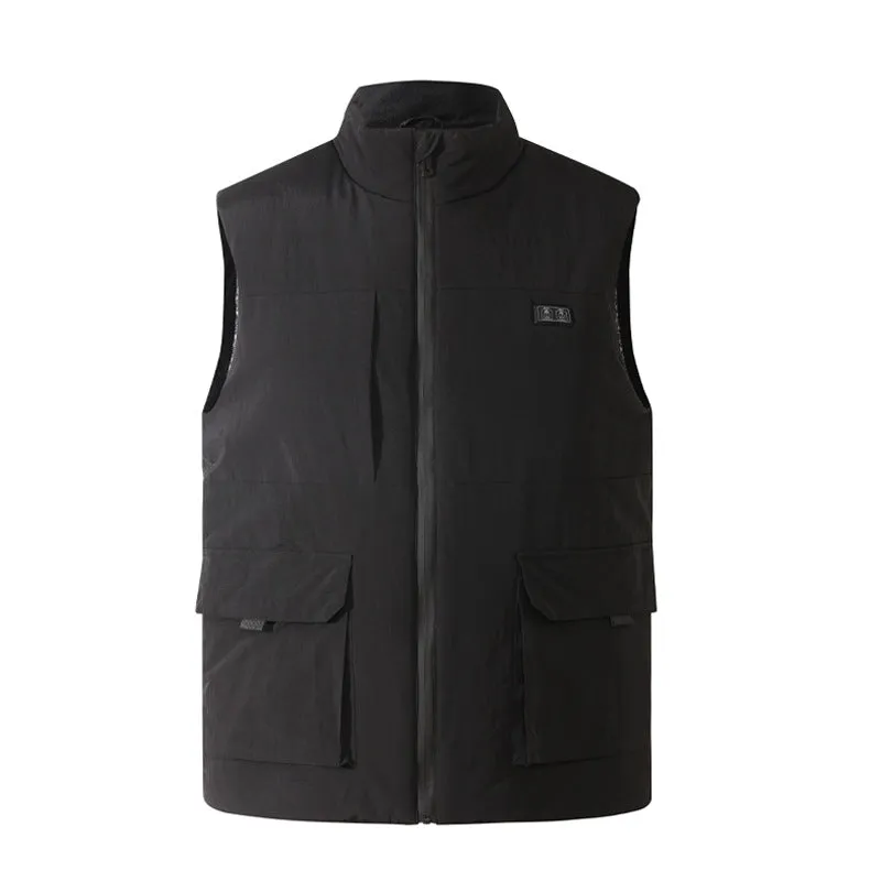 Plue Size Black Smart Heated Vest