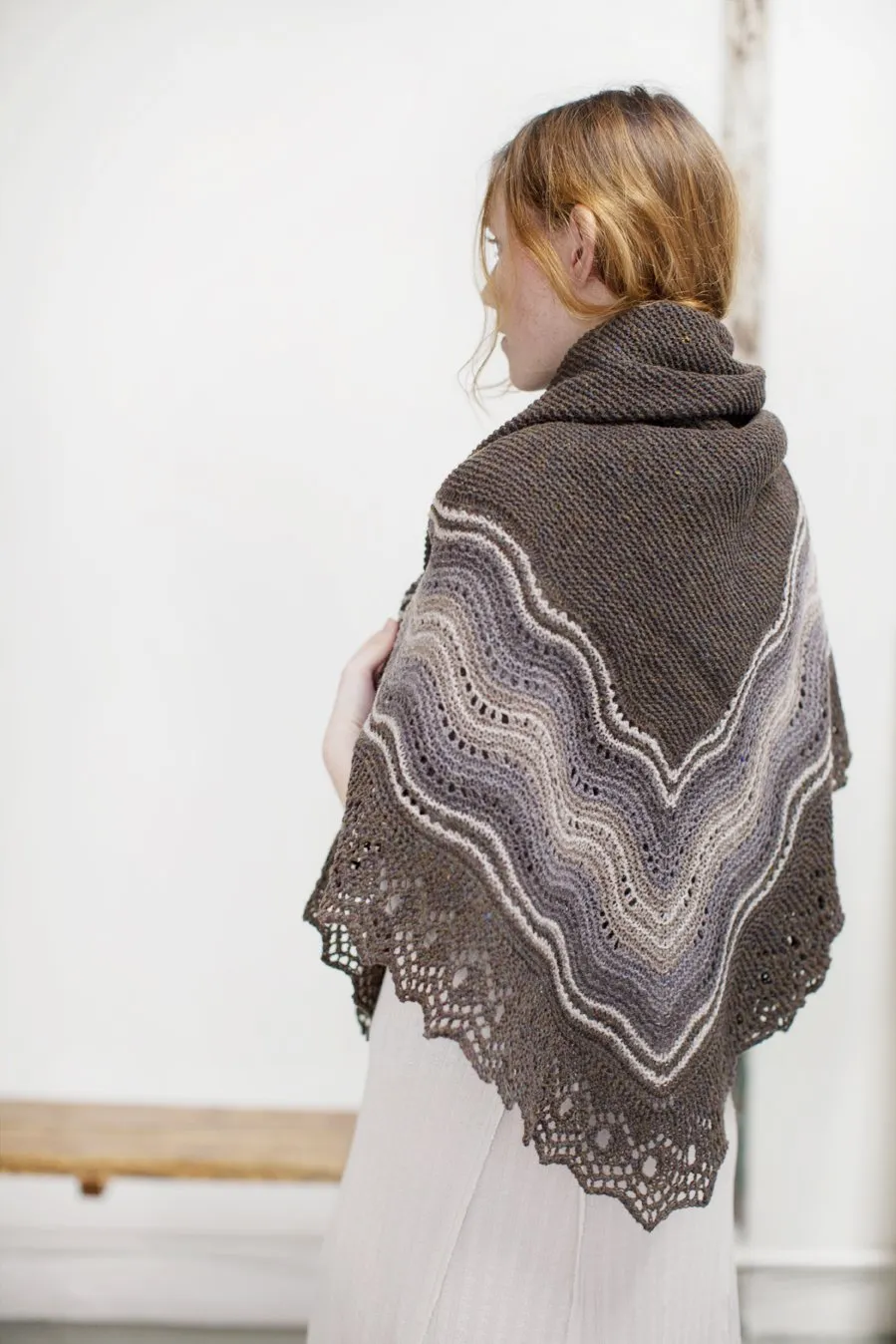 Quill Shawl | Design Sample