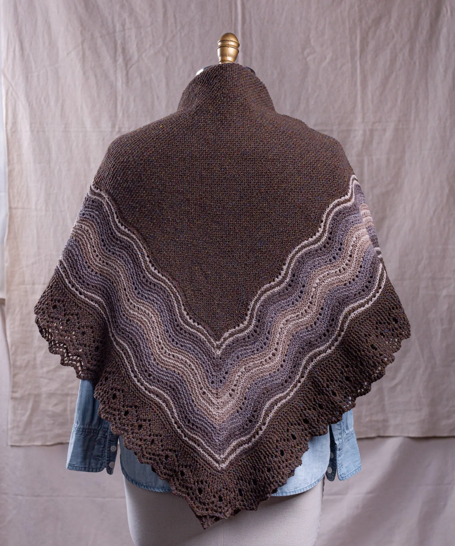 Quill Shawl | Design Sample