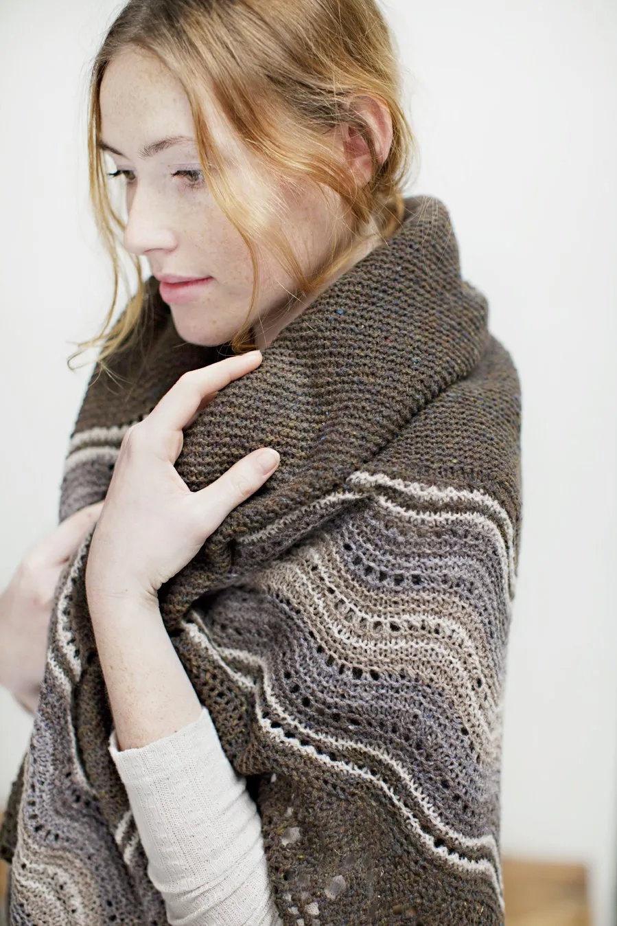 Quill Shawl | Design Sample