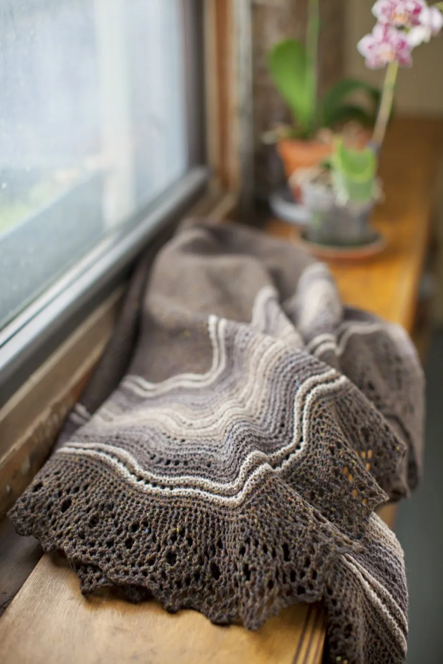 Quill Shawl | Design Sample