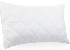 Quilted Pillow Protectors Pack of 2 Diamond Pattern 200 Tc Cover | 3 Sizes