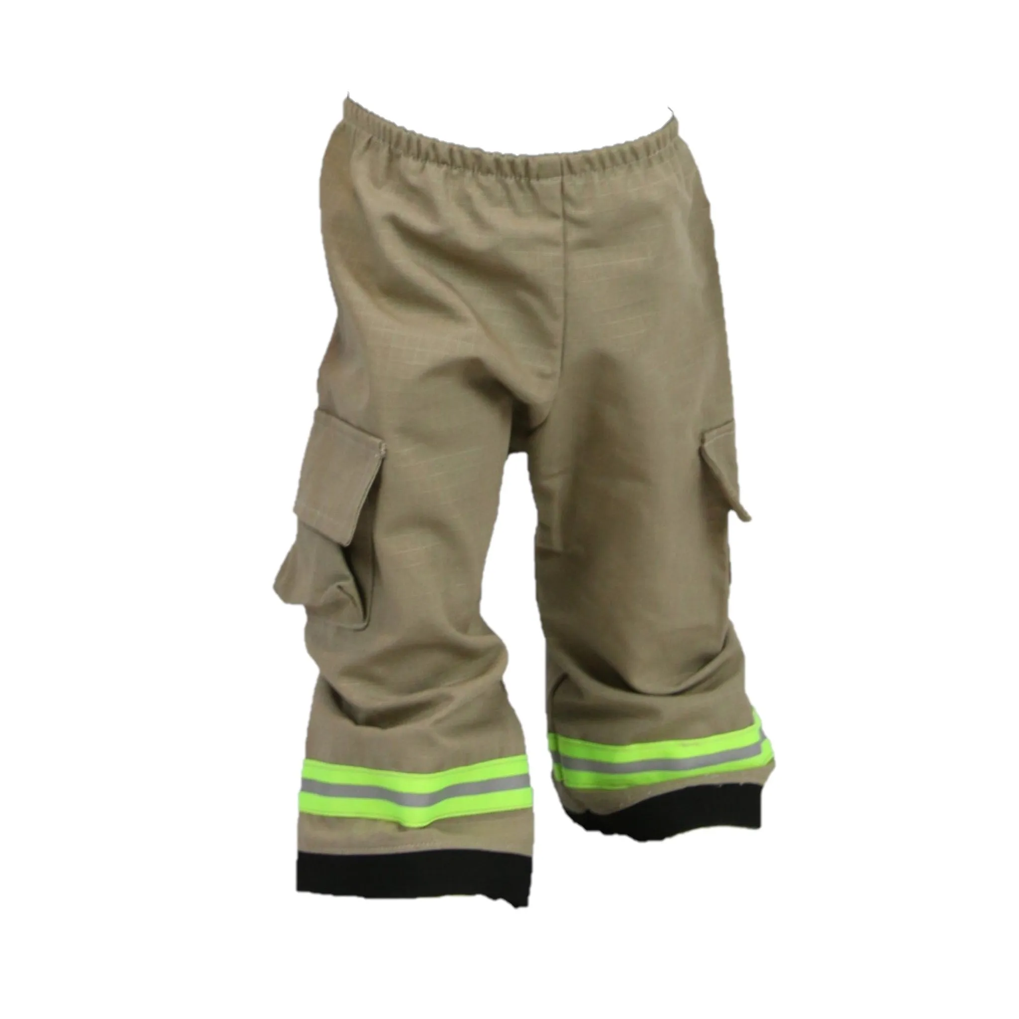 RED MALTESE CROSS Firefighter Personalized TAN 2PC Baby Outfit
