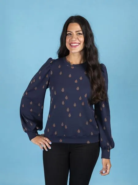 Sew a Billie Sweatshirt or Sweater Dress