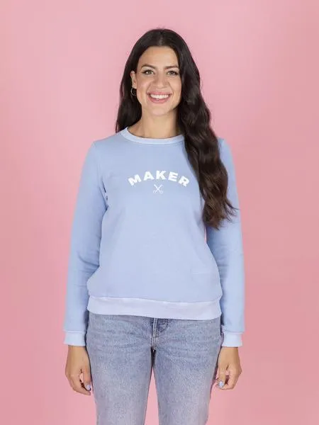 Sew a Billie Sweatshirt or Sweater Dress