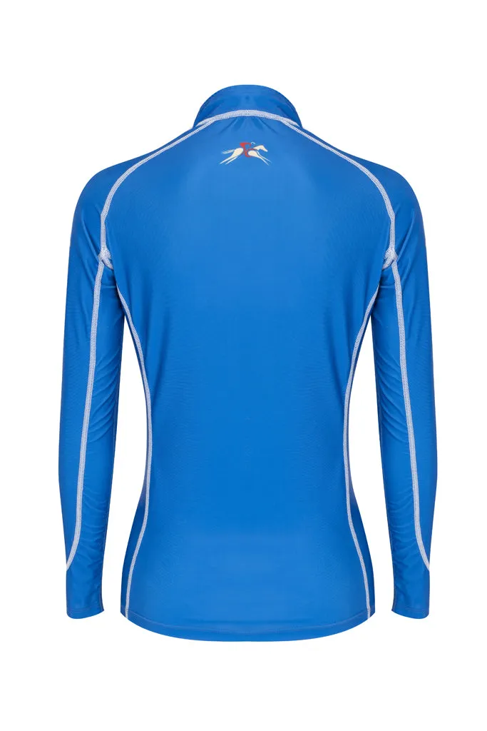 Sprint Lycra Top Royal Blue By A Little Bit Racey