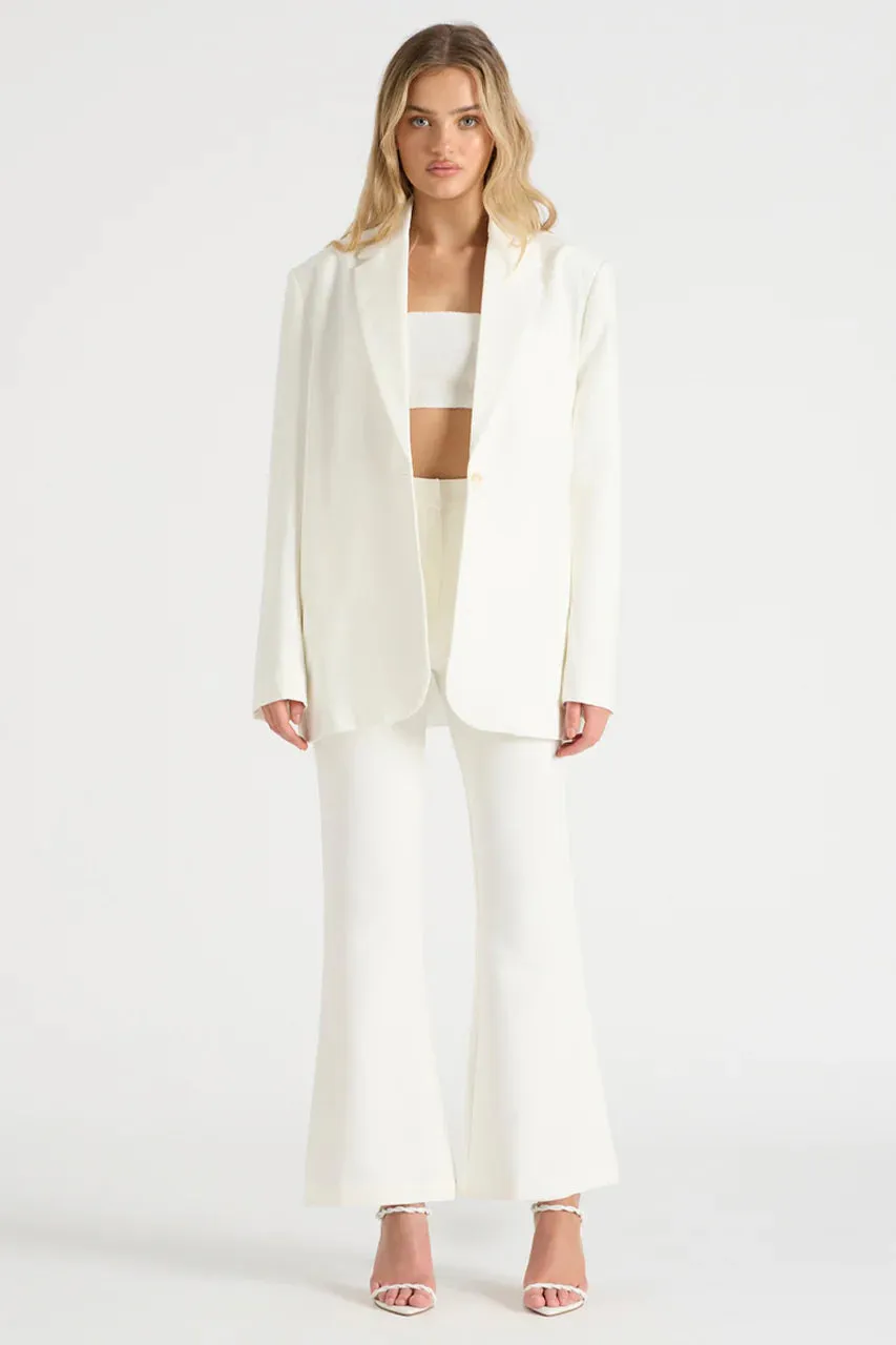 The Oversized Blazer White