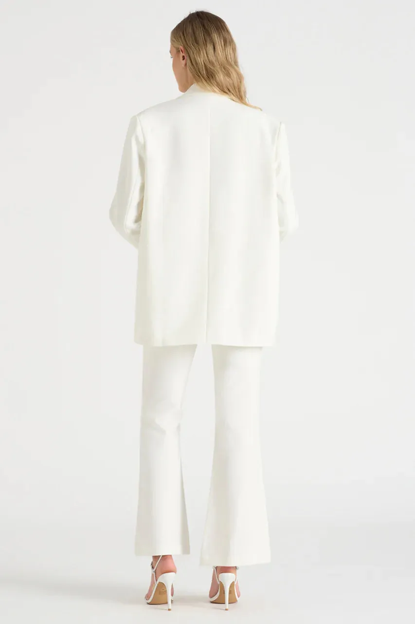 The Oversized Blazer White